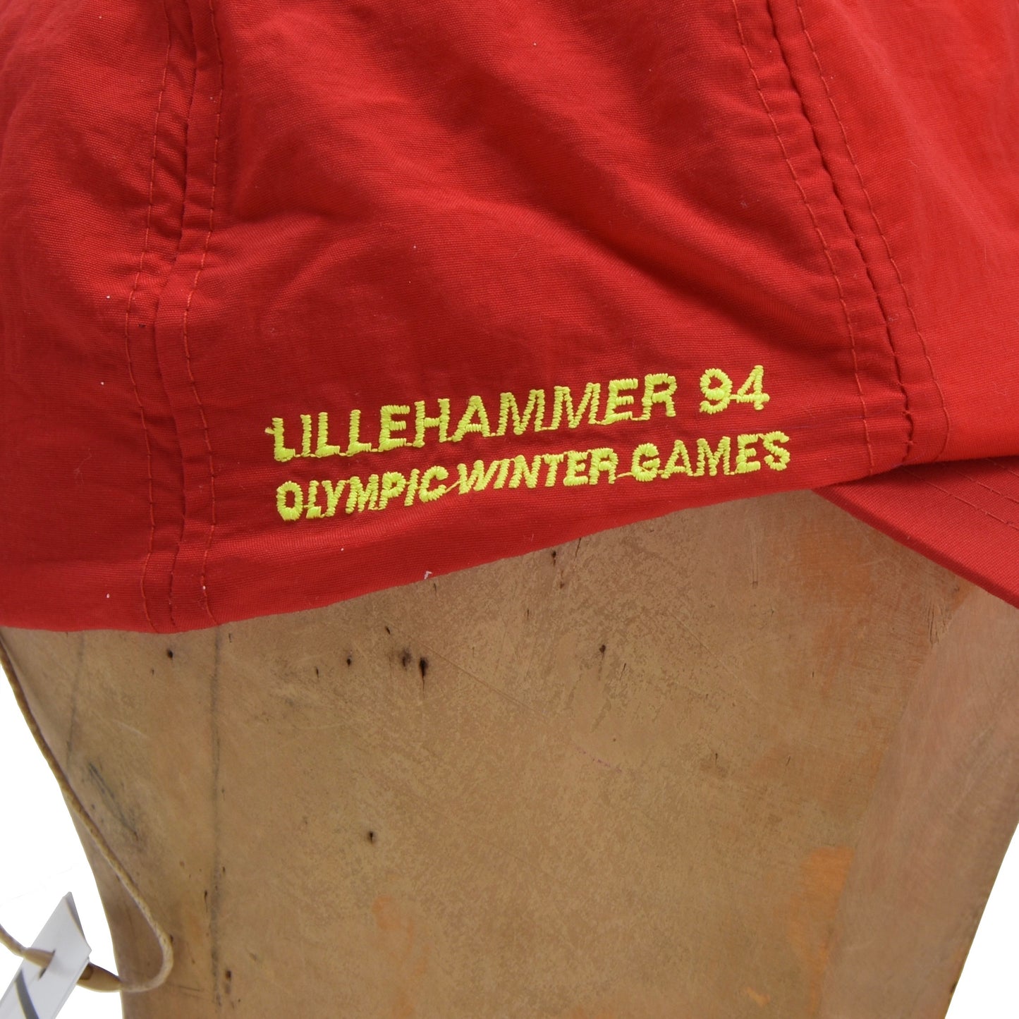 Vintage Carrera 1994 Lillehammer Olympics Mütze - rot