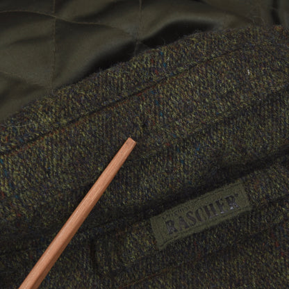 Rascher Sportswear Tweed Field Coat Size 60 - Green