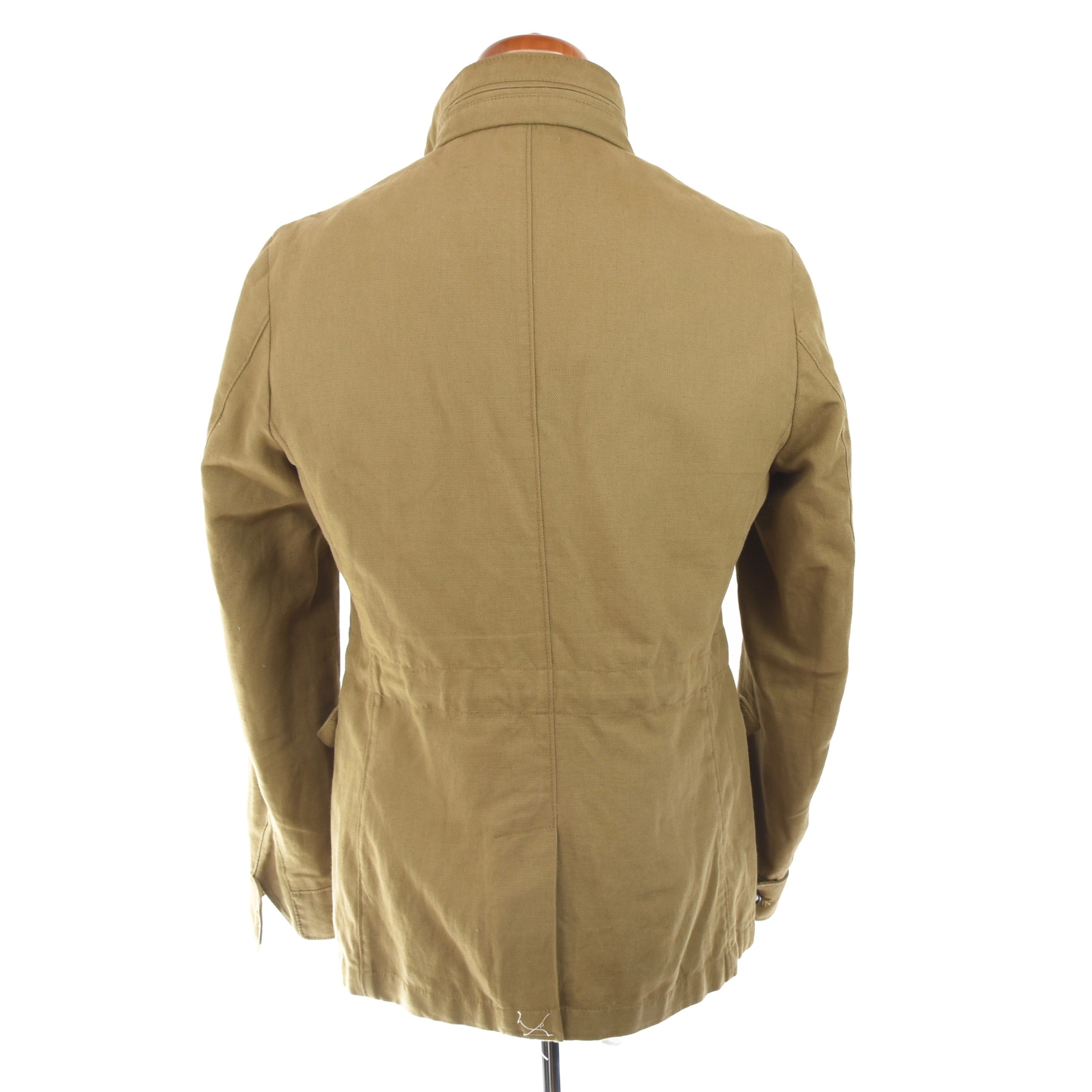 Men's Massimo Dutti Safari Jacket Khaki hotsell Green Medium