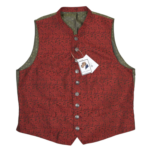 Habsburg Kleidermanufaktur Seidengilet/Trachtenweste Größe 58