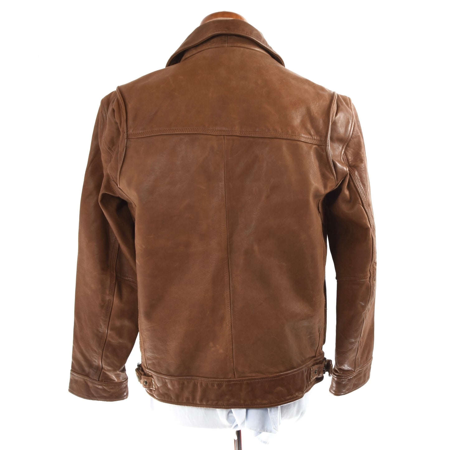 Trapper Leather Jacket Size 48 - Brown