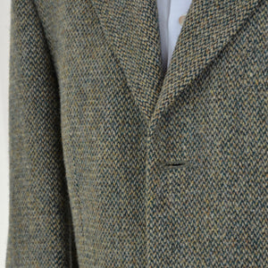 Cyrillus Harris Tweed Jacke Größe 50 - Grün