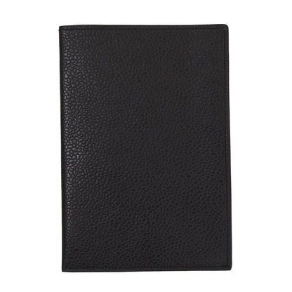 F. Schulz Wien Leather Passport Case/Wallet - Black