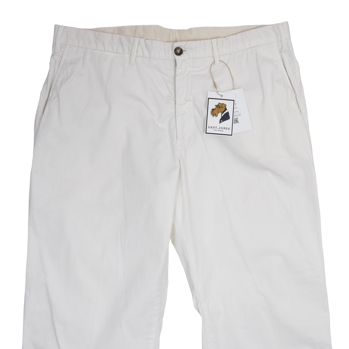 L.B.M. 1911 Cotton Pants Size 56 - Off-White