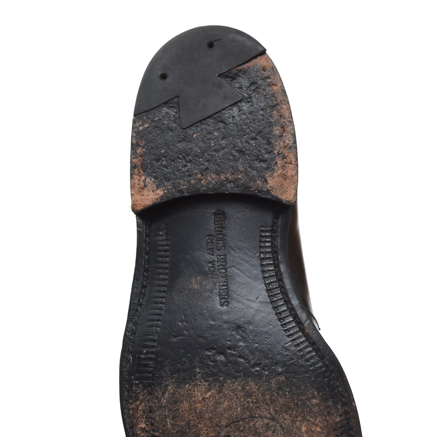Brooks Brothers x Alden Shell Cordovan Loafer Größe 7,5 A/C - Schwarz