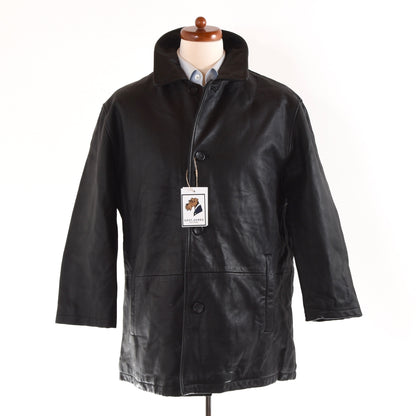 Brooks Brothers Lederjacke Größe L - Schwarz