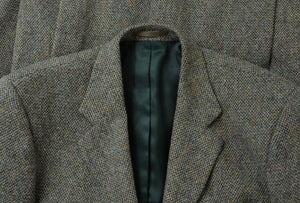Cyrillus Harris Tweed Jacke Größe 50 - Grün
