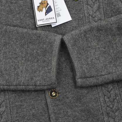 Giesswein Boiled Wool Cardigan Sweater/Jacket - Grey