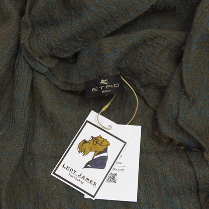Etro Milano Wool-Silk Scarf 180cm x 54cm