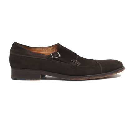 Gant Double Monk Wildlederschuhe Größe 42 - Braun