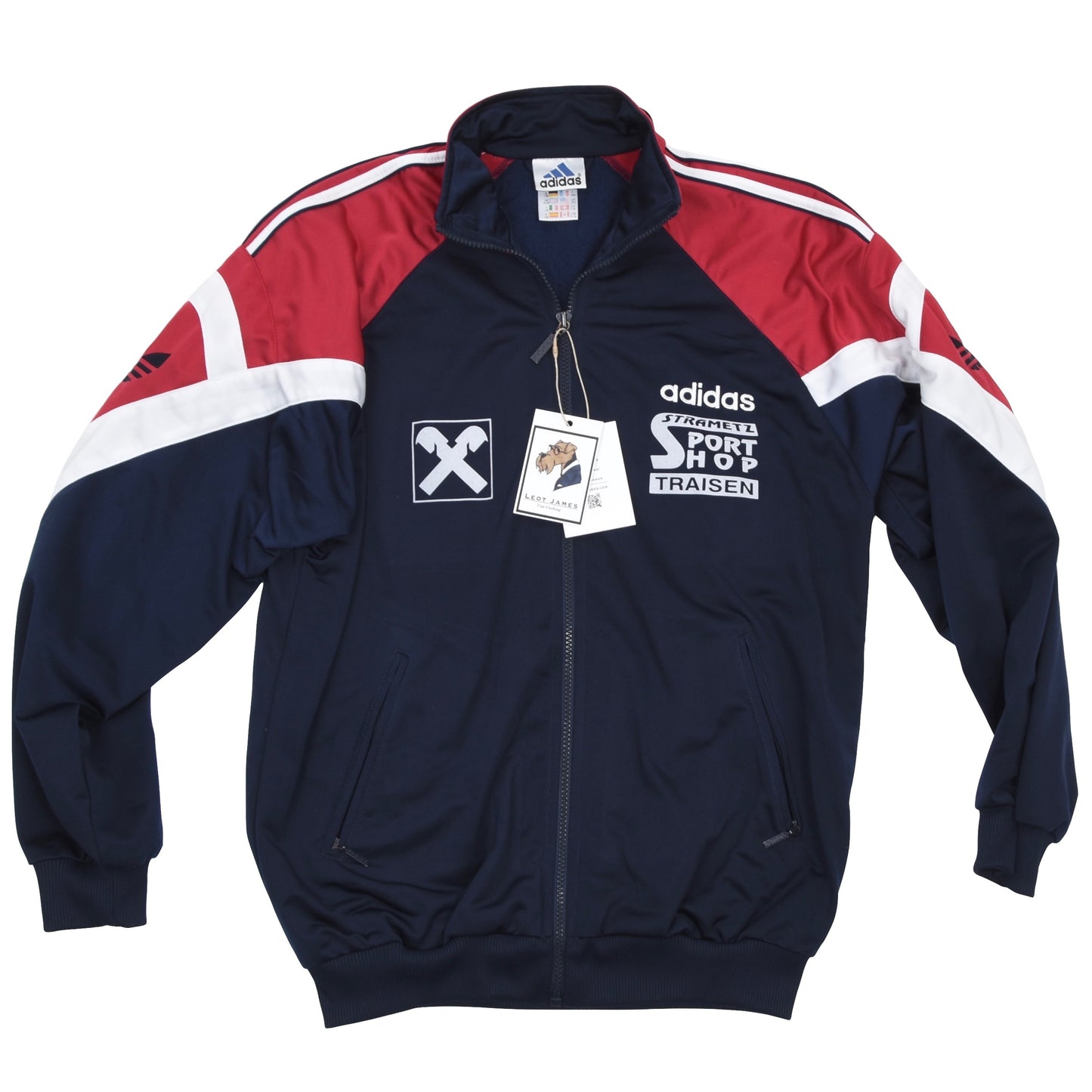 Vintage Adidas Track Suit Size D176 - Navy/Red/White
