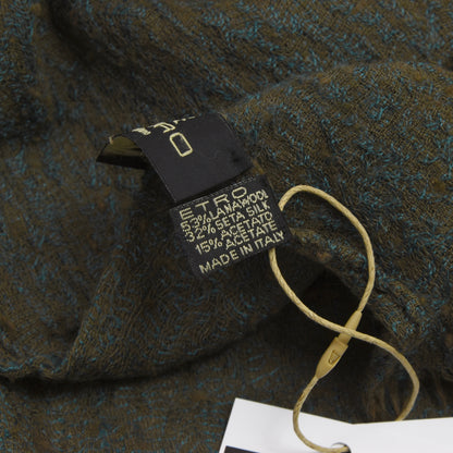 Etro Milano Woll-Seiden-Schal 180cm x 54cm