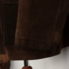 Laden Sie das Bild in den Galerie-Viewer, Polo Ralph Lauren Wildledermantel Größe XL - Schokoladenbraun