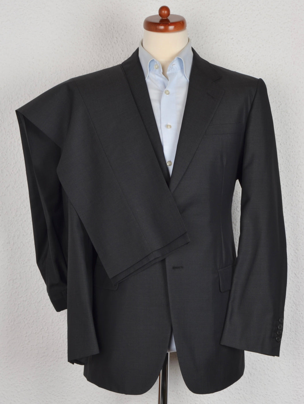 Prada Milano Wolle/Seide Anzug Größe 52 - Dunkelgrau