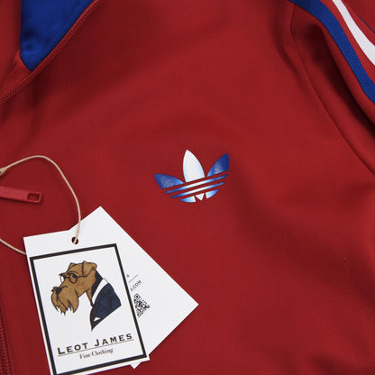 Adidas Firebird Track Jacket Size 2XL Red – Leot James