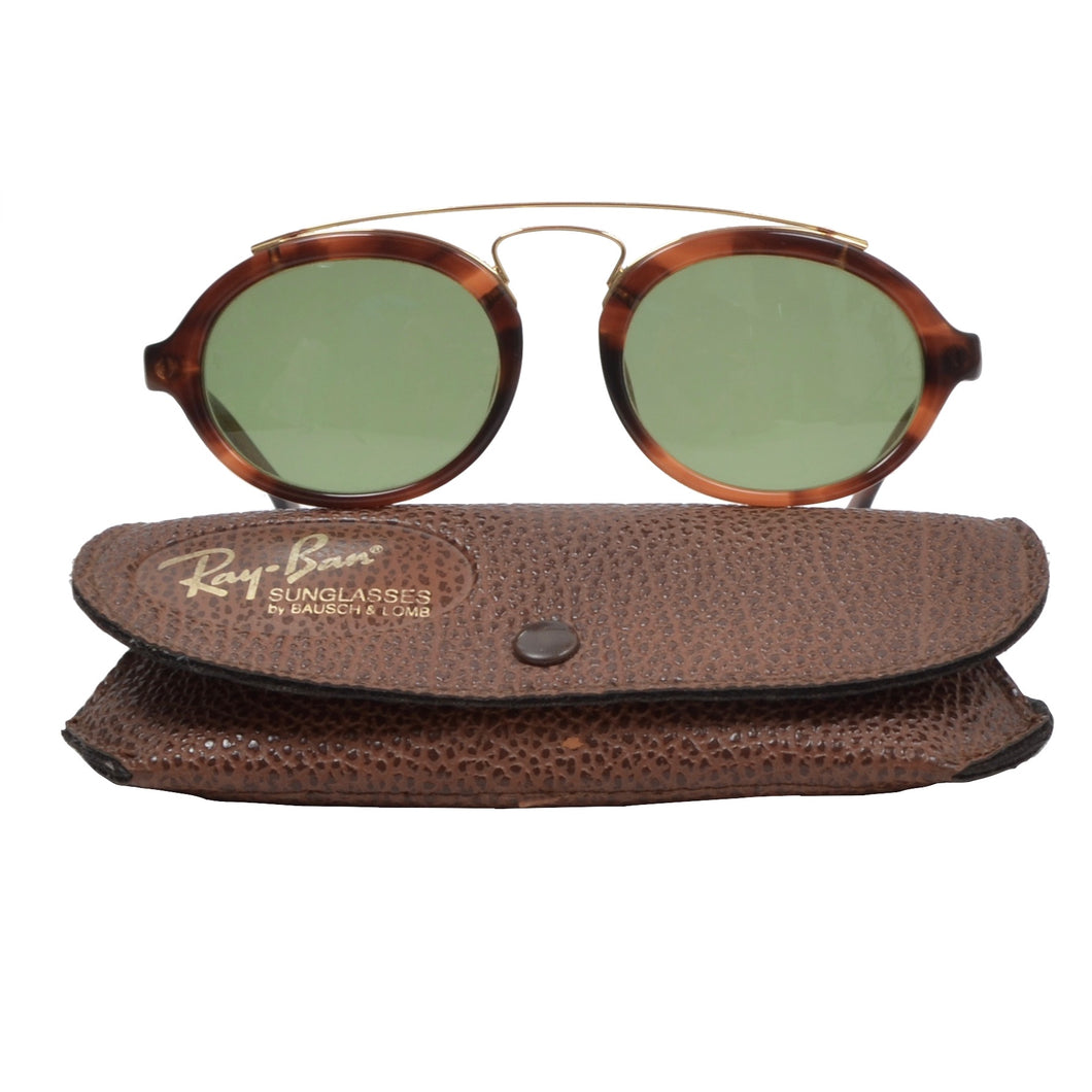 Bausch & Lomb Ray-Ban Gatsby Style 6 Sonnenbrille – Tortoise & Gold