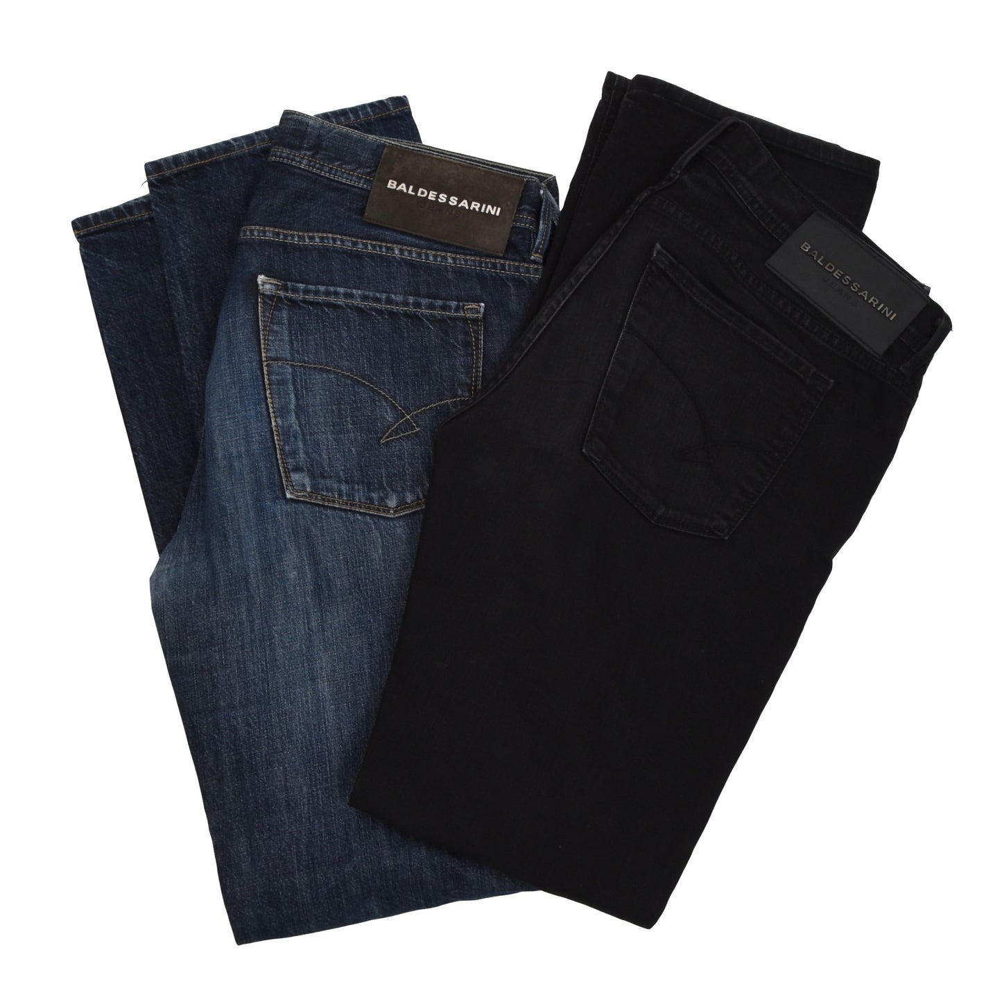 2x Baldessarini Jeans Größe W33 L34 - Blau &amp; Schwarz