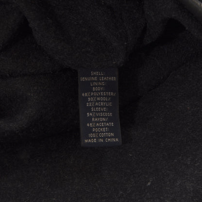 Brooks Brothers Lederjacke Größe L - Schwarz