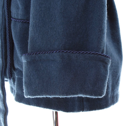 NOS Robe/Smokingjacke aus Wollmischung Größe 50 - Blau