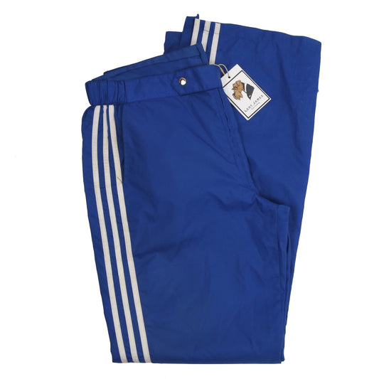 Vintage '80s Adidas Nylon Rain Pants Size D50 - Royal Blue