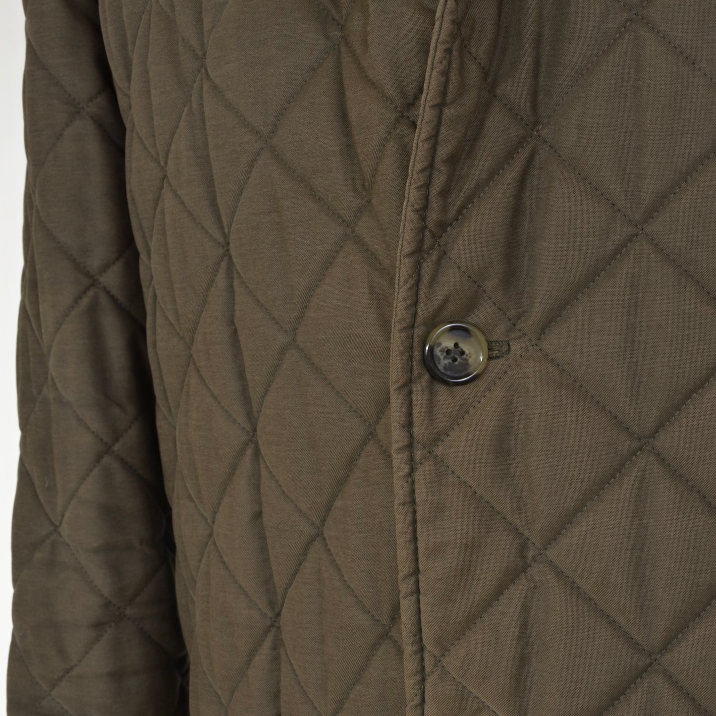 Ed Meier Quilted Jacket Size XXL - Olive
