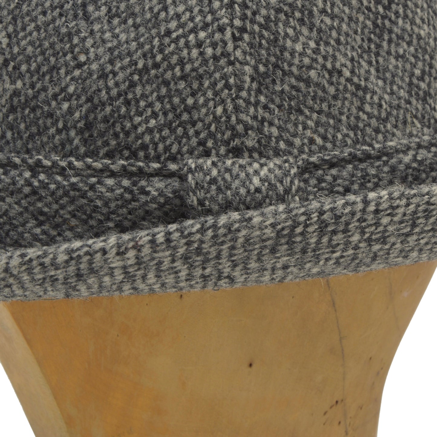 Vintage Failsworth Harris Tweed Hut Größe 7 1/8 - grau