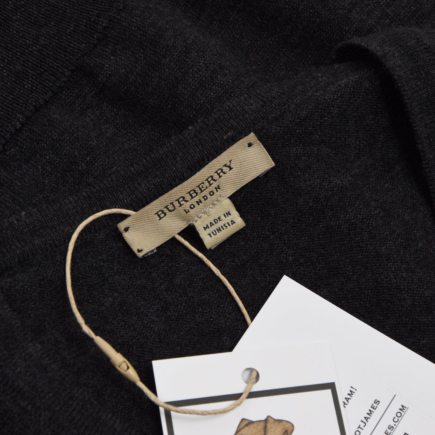 Burberry London Merino Wool Sweater Size M - Charcoal