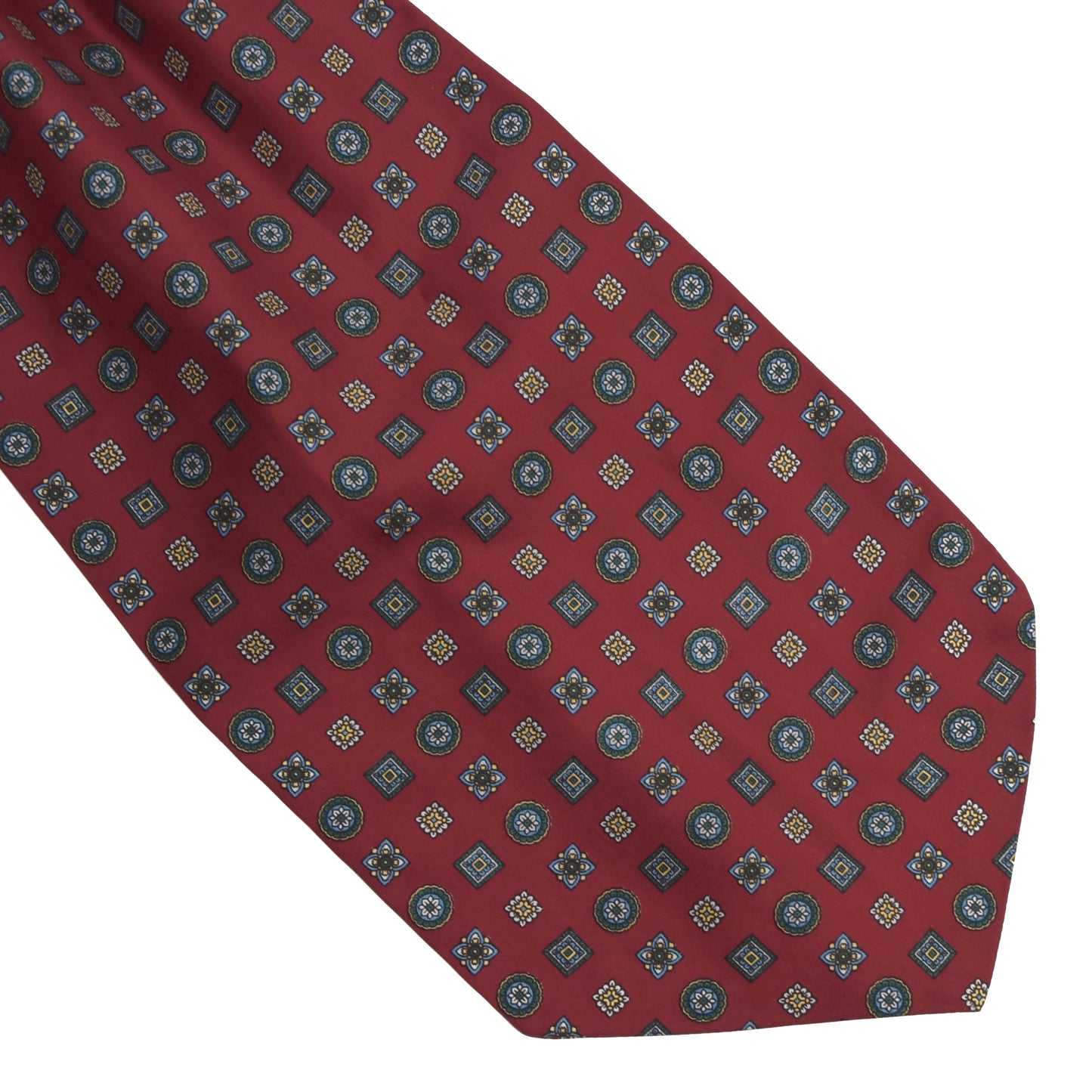 Anonymous Silk Ascot/Cravatte Tie - Red