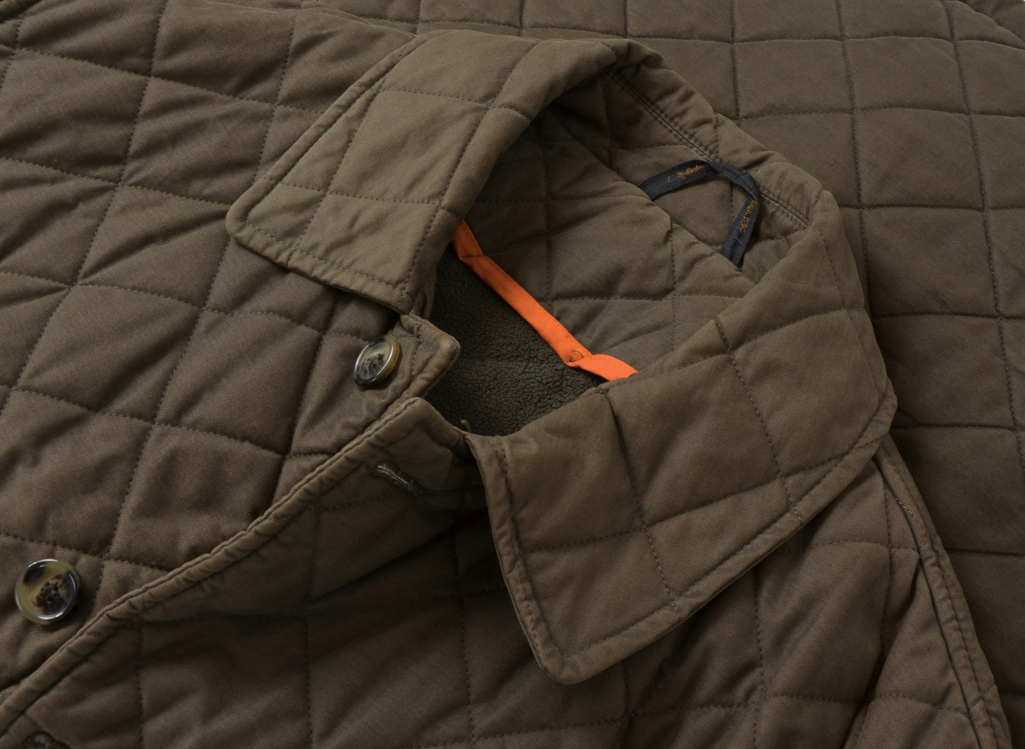 Ed Meier Quilted Jacket Size XXL - Olive