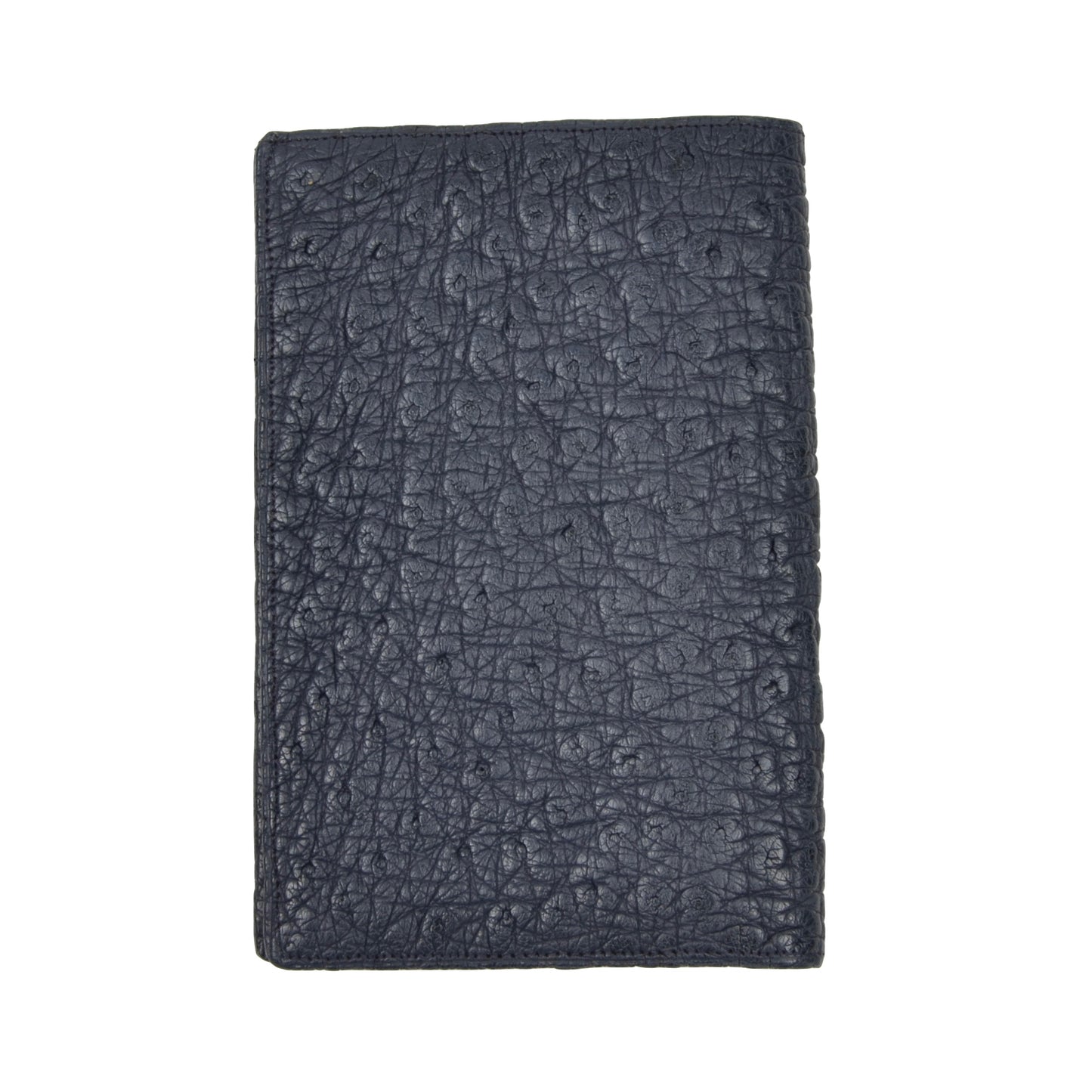Righini Venezia Ostrich Leather Wallet/Billfold - Dark Blue
