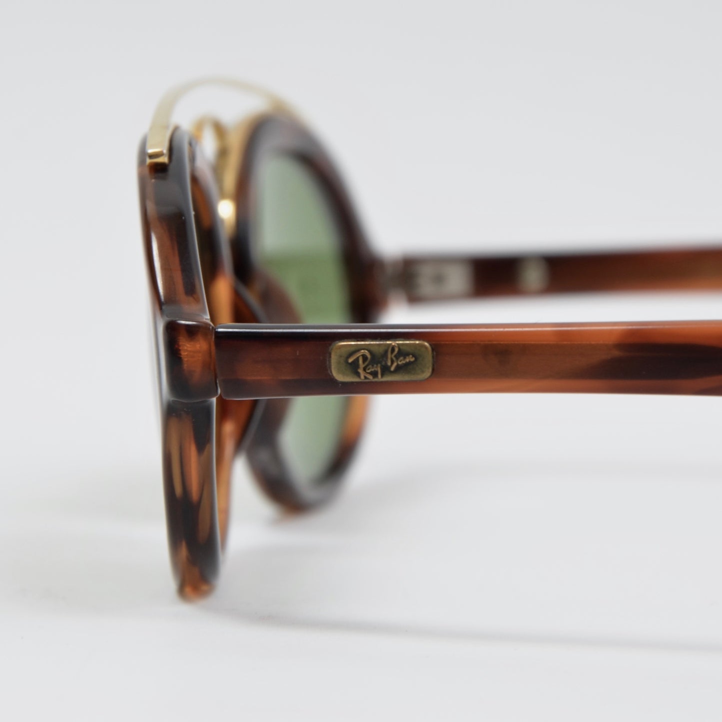 Bausch & Lomb Ray-Ban Gatsby Style 6 Sunglasses - Tortoise & Gold