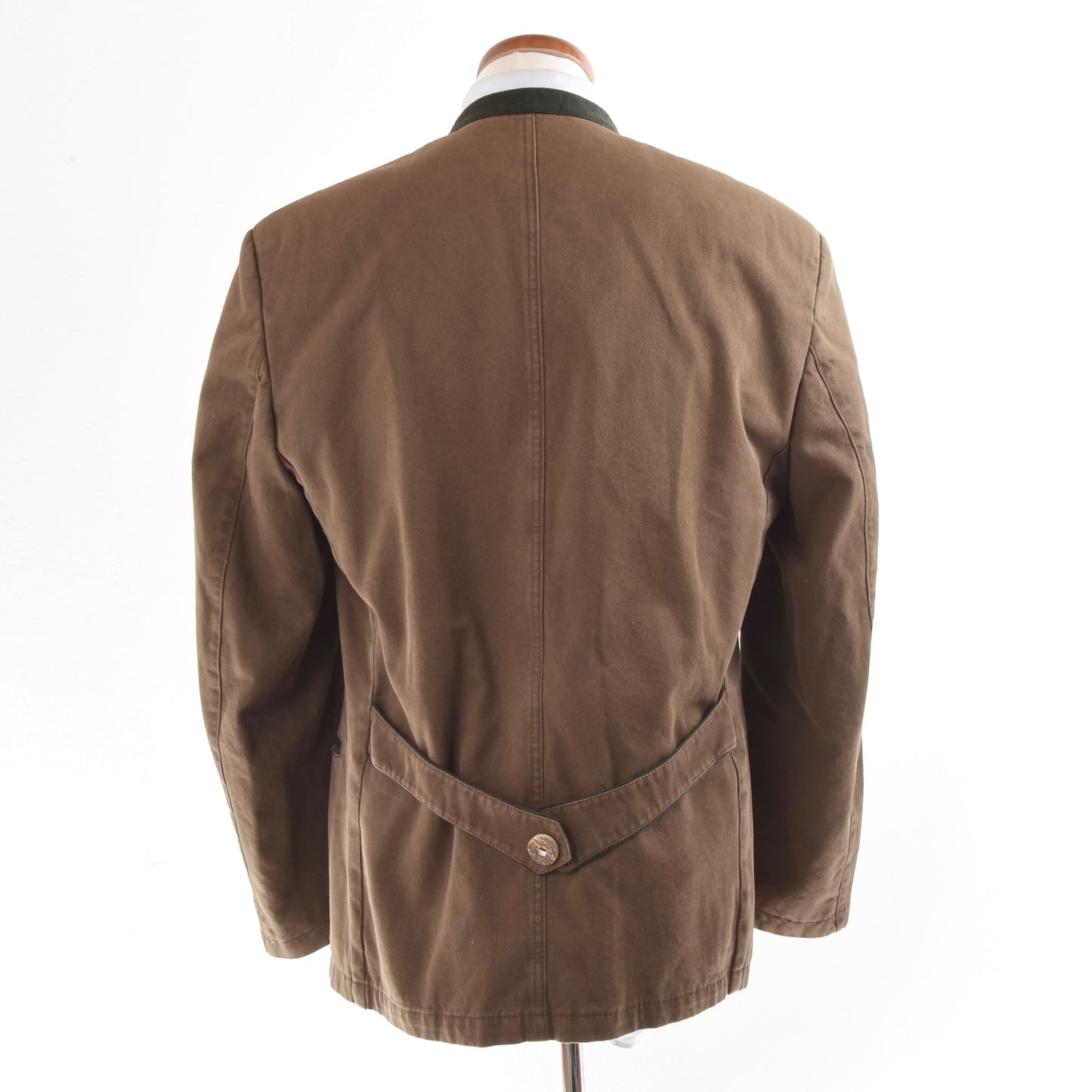 Lodenfrey Cotton Janker/Jacket Size 48 - Brown