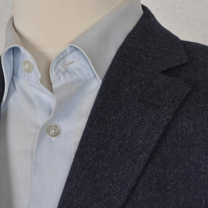 Duca Visconti Wool/Silk/Cashmere Jacket Size 50 - Blue
