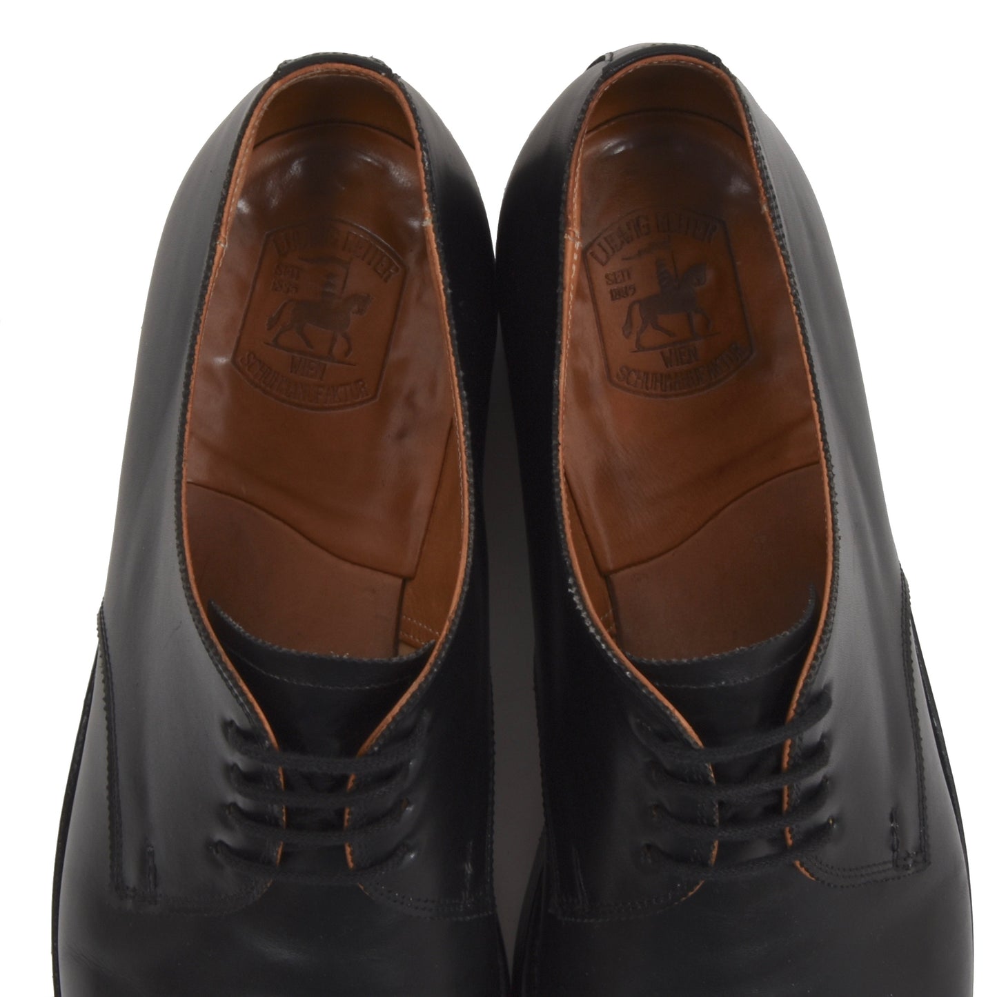 Ludwig Reiter Plain Toe Derby Schuhe Größe 9 - Schwarz