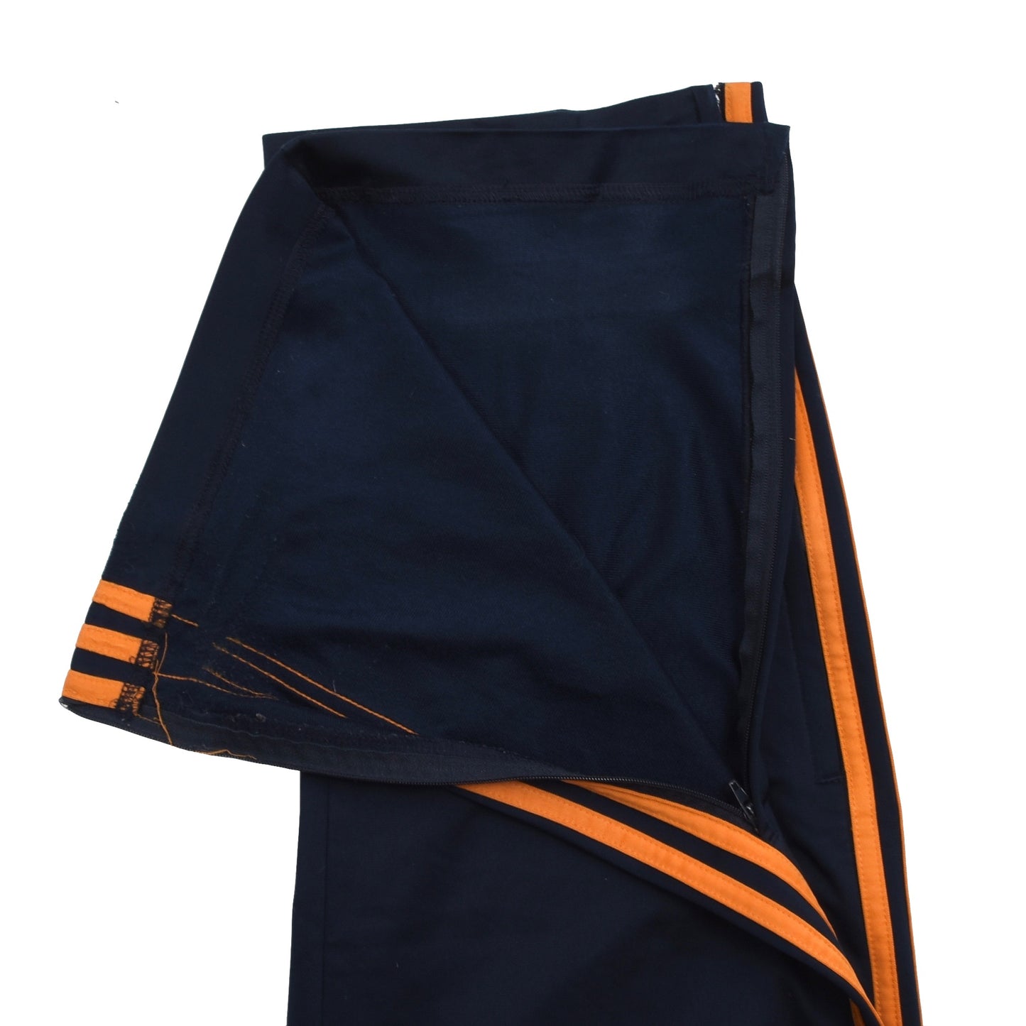 Adidas Firebird Pants Size L - Navy Blue & Orange