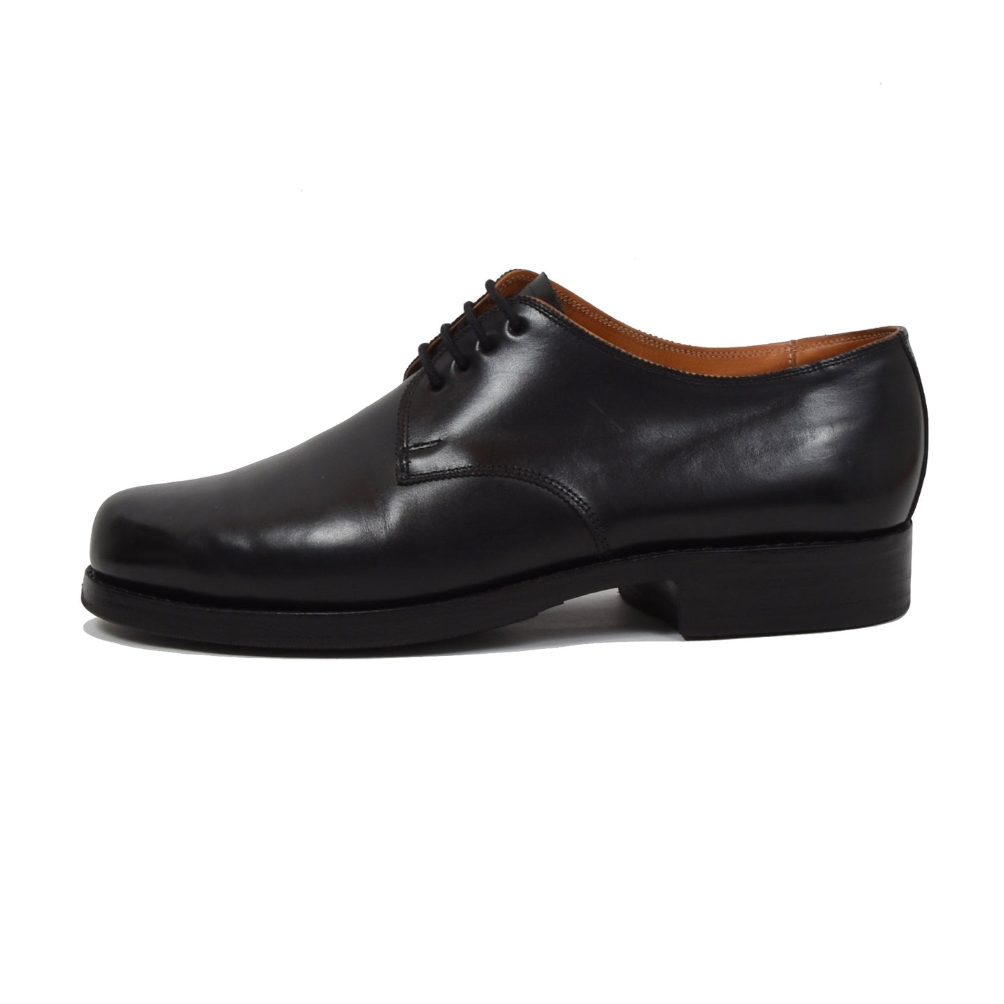 Ludwig Reiter Plain Toe Derby Shoes Size 9 - Black