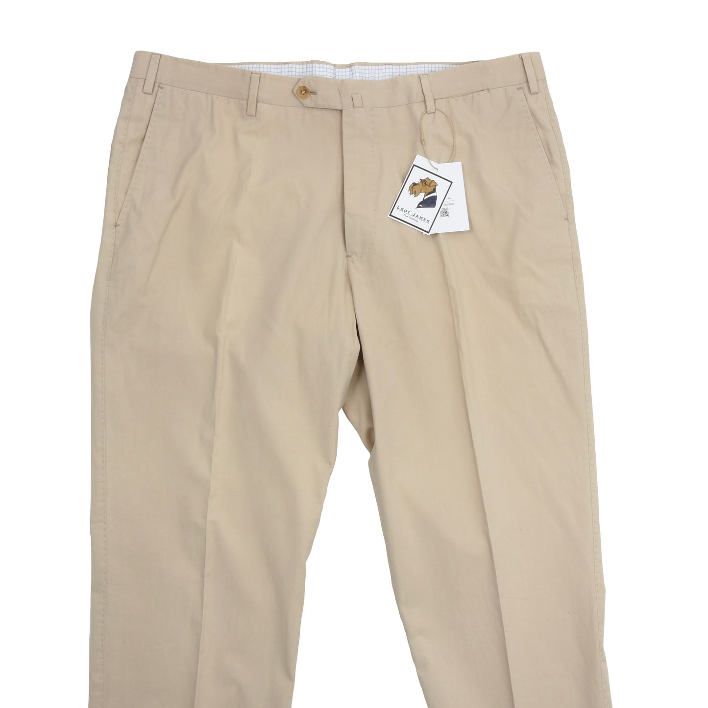 Luigi Borrelli Napoli Baumwollhose Größe 56 - Beige