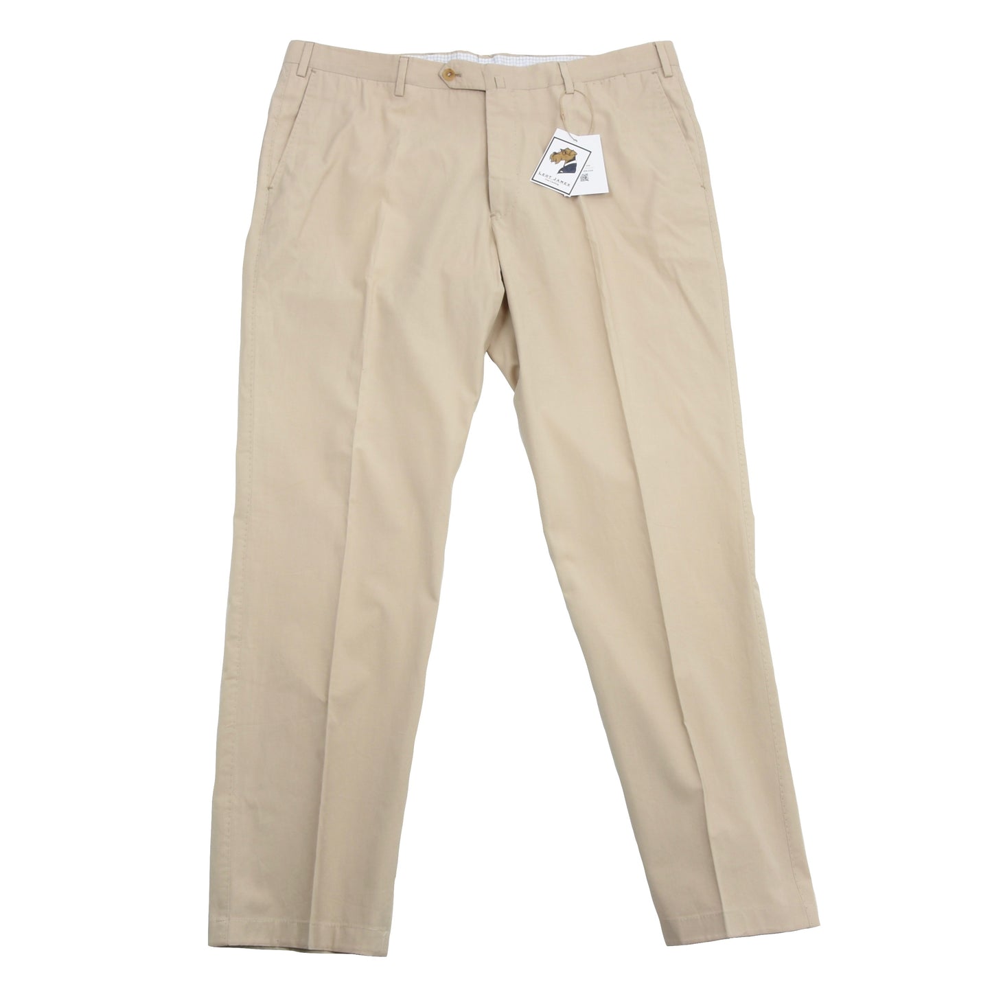 Luigi Borrelli Napoli Baumwollhose Größe 56 - Beige