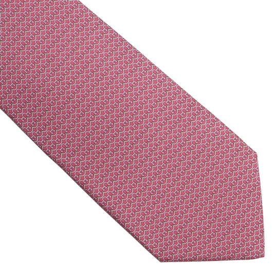 Salvatore Ferragamo Gramici Print Silk Tie