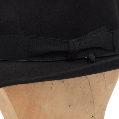 Borsalino Felt Hat 6.5cm Brim Size 56 - Dark Brown or Black