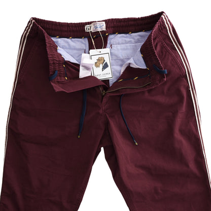 Polo Ralph Lauren Drawstring Work From Home Pants Size M - Burgundy