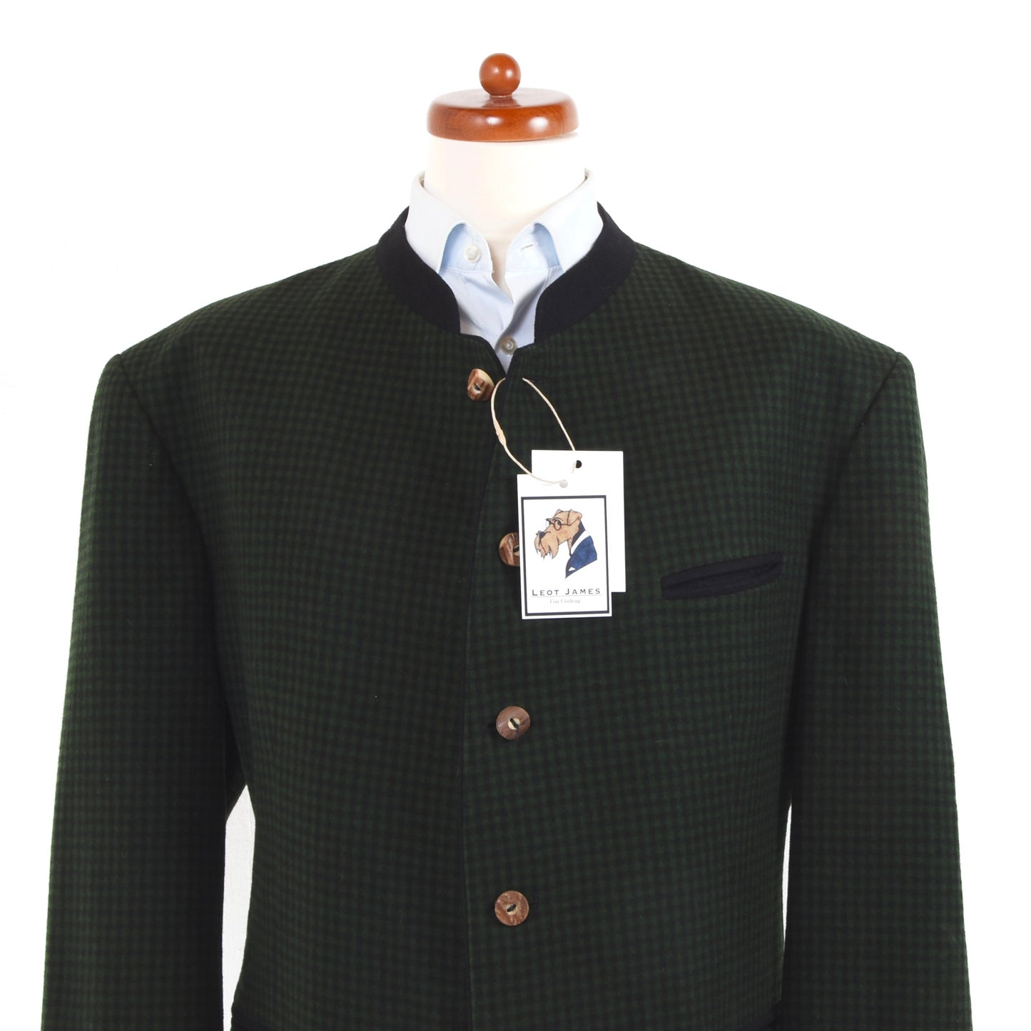 Seidl Wool Janker/Jacket Size 56 - Rosegger Green/Black