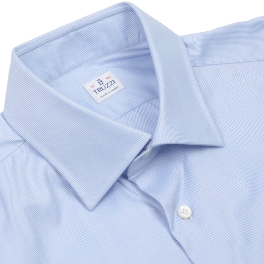 Truzzi Milano Shirt Size 43/17 - Blue