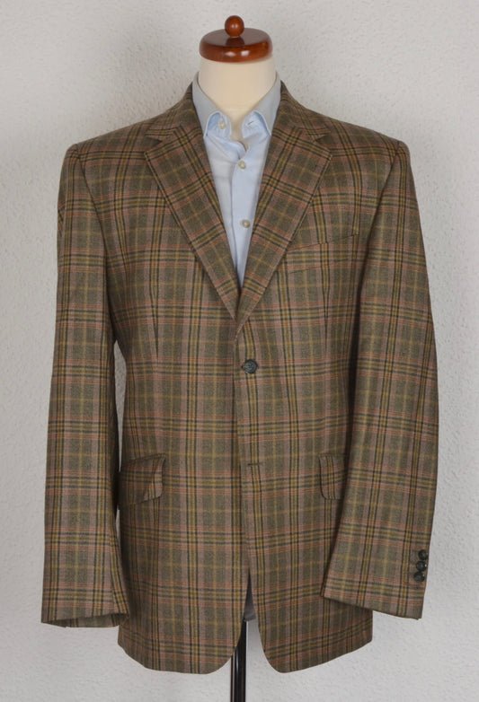 Massmode Nußhold Jacke mit Dormeuil Scottie - Plaid