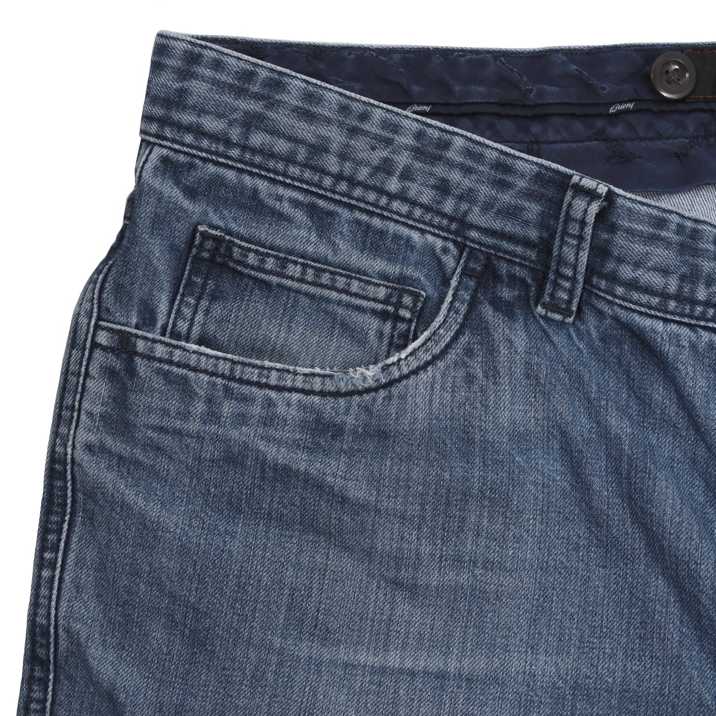 Brioni Jeans Größe 40 Zoll Taille - Blau