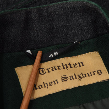 Trachten Hohen Salzburg Wolljanker/Jacke Gr. 48 - Grau