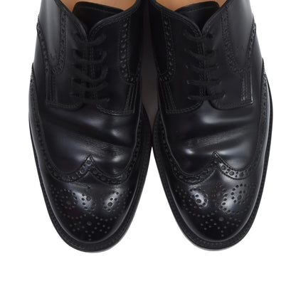 Tod's Brogue Shoes Size 8.5 - Black