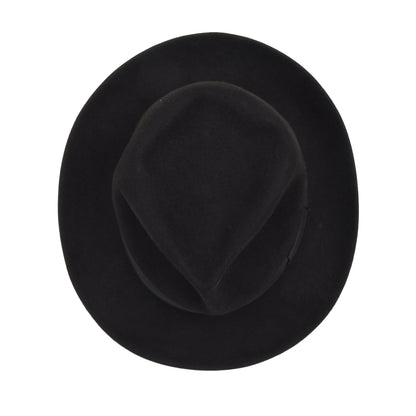 Borsalino Felt Hat 6.5cm Brim Size 56 - Dark Brown or Black