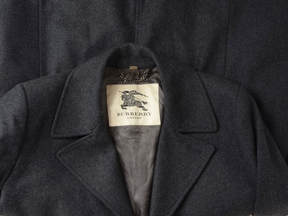 Burberry London Cabanjacke aus Wolle Größe 52 - Grau