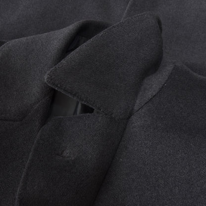 Vintage Bespoke Wool Overcoat - Grey